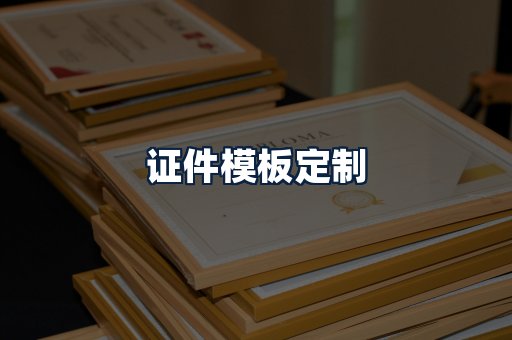 证件模板定制